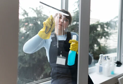 Nettoyage de vitres intérieures et extérieures à Saint-Sauvant